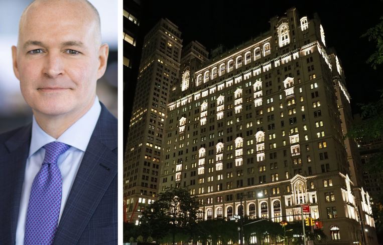 James Corrigan, CEO of GoldenSource, and 115 Broadway.