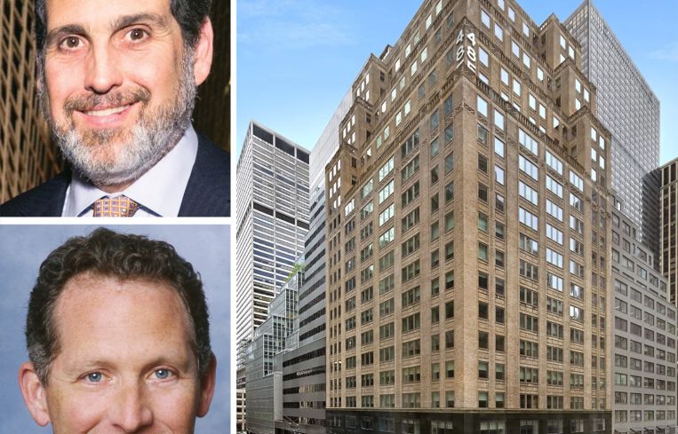 Jack Resnick & Sons President Jonathan Resnick, Executive Managing Director Brett Greenberg, and 485 Madison Avenue.