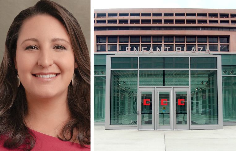 Blackstone Mortgage Trust CEO Katie Keenan and 470-490 L'Enfant Plaza, Washington, D.C.