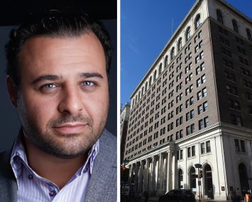 BridgeCity CEO Louis Lebovits and the property is Public Ledger Building at 600 Chesnut Street, Philadelphia.