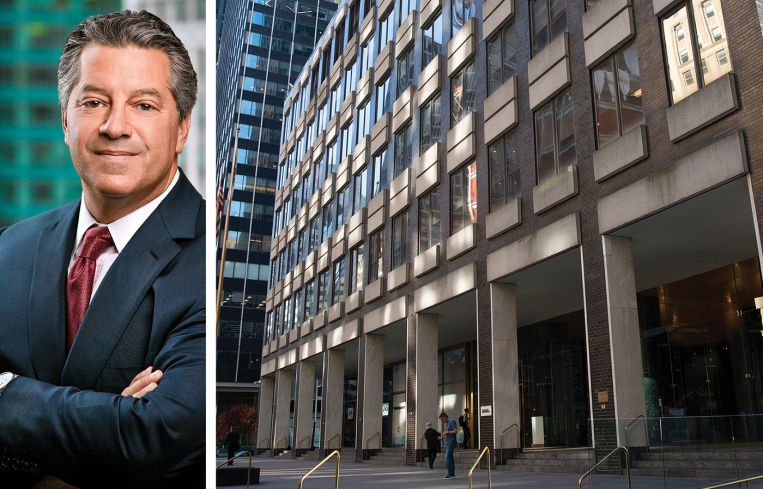SL Green CEO Marc Holliday and 245 Park Avenue.