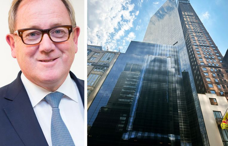 Mark Dixon, founder and CEO IWG, and Metropolitan Tower at 142 West 57th Street.