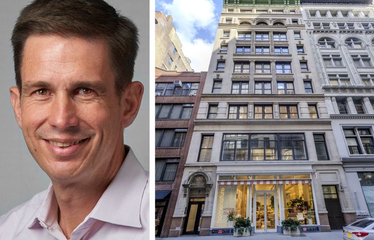 ABS Capital Managing Partner Mike Avon and 7 West 18th Street.