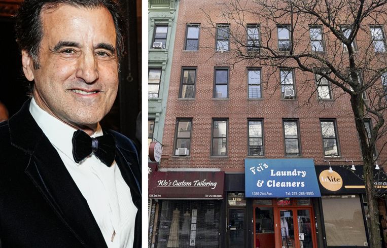 Robert Lemle, president of Copperwood Real Estate, and 1386 Second Avenue.