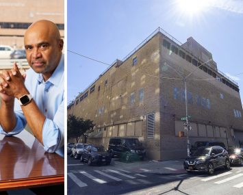 Adolfo Carrión Jr., Commissioner of the New York City Department of Housing Preservation and Development and 104 East 107th Street.