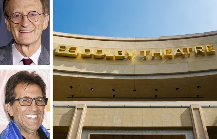 Jeff Sagansky, Elie Samaha, and the Dolby Theatre in Hollywood.