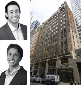 Josh Berg and Alexander Kesseler of Newmark and 33 East 33rd Street.