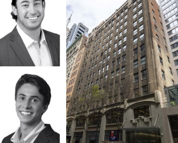 Josh Berg and Alexander Kesseler of Newmark and 33 East 33rd Street.