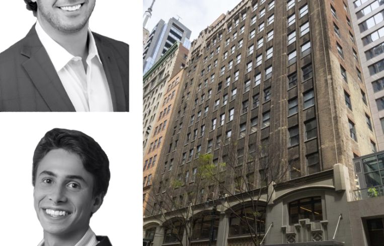 Josh Berg and Alexander Kesseler of Newmark and 33 East 33rd Street.