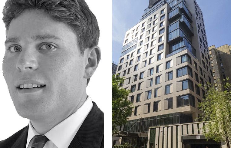 Justin DiMare, Executive Managing Director at Newmark, and Dahlia at 212 West 95th Street.