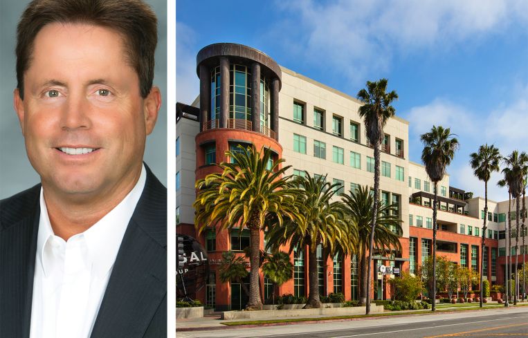 Kevin Shannon, Co-Head of U.S. Capital Markets at Newmark and Universal Music Group's headquarters in Santa Monica, Calif.