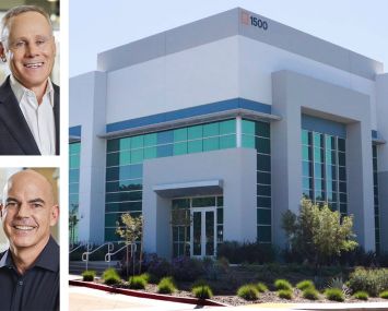 Rexford co-CEOs Howard Schwimmer and Michael Frankel, and one of Rexford's properties.