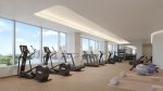 A rendering of the gym in 20 and 30 Hallets Point.