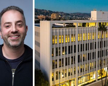 Concord Chief Operating Officer Victor Zaraya and 9171 Wilshire Boulevard, Beverly Hills.