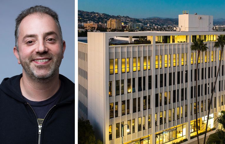 Concord Chief Operating Officer Victor Zaraya and 9171 Wilshire Boulevard, Beverly Hills.