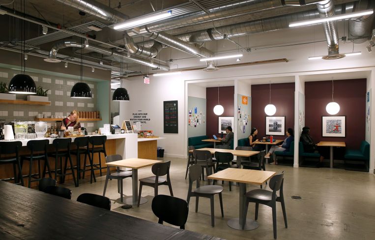 A Spaces co-working space.