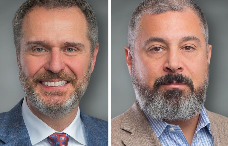 Walker & Dunlop's Keith Melton (left) and David Strange.