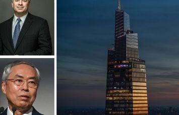 Marc Holliday, Chairman and CEO of SL Green Realty Corp; Shingo Tsuji, President and CEO of Mori Building Co., Ltd; and One Vanderbilt.