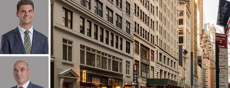 Woody King and Alan Friedman of Lee & Associates NYC, and 45 West 45th Street.