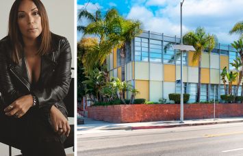 Kasandra Rafter, founder of Canyon Creative, and 6121 Santa Monica Boulevard in Hollywood, Calif.