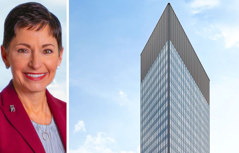 Penny Pennington, managing partner at Edward Jones, and 825 Third Avenue.