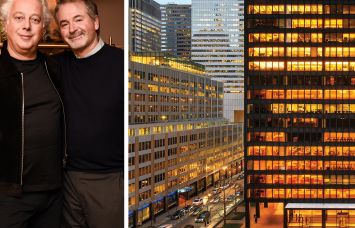 Aby Rosen and Michael Fuchs, co-CEOs of RFR; Seagram Building.