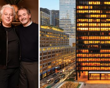 Aby Rosen and Michael Fuchs, co-CEOs of RFR; Seagram Building.