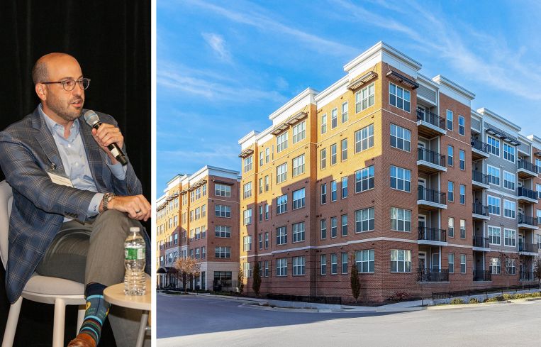 Continental Realty's VP of Acquisitions, Ari Abramson; Dartmoor Place at Oxford Square, Hanover, Md.
