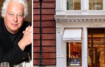 Aby Rosen of RFR and 102 Greene Street, the Cartier Soho Flagship Store
