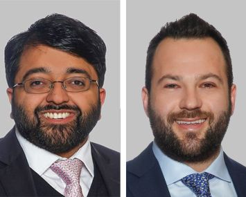 Chinmay Bhatt and Noam Franklin, of Berkadia