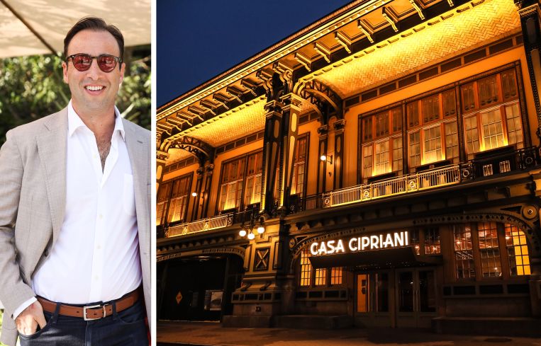 Arnaud Karsenti, 13th Floor Investments CEO; Casa Cipriani, NYC