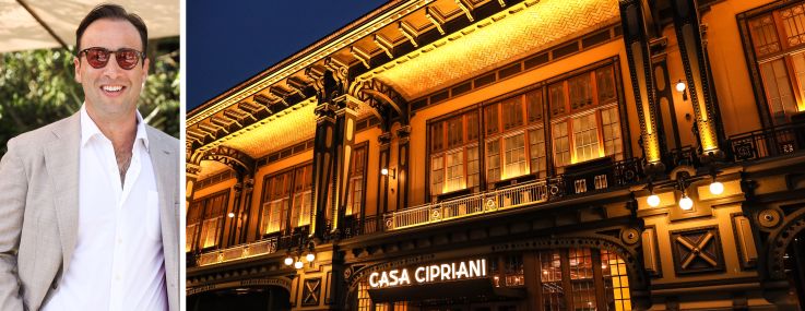 Arnaud Karsenti, 13th Floor Investments CEO; Casa Cipriani, NYC