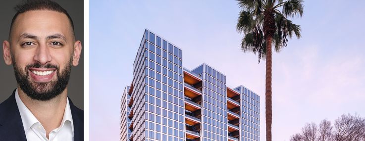 Cory Jubran, senior director of originations and West Coast head at Nuveen Green Capital, and 200 Park Avenue in San Jose, Calif.