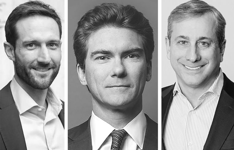 Adam Mantos, Ben Milde, and Chuck Rosenzweig of Criterion Capital.