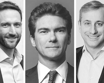 Adam Mantos, Ben Milde, and Chuck Rosenzweig of Criterion Capital.