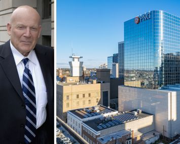 Douglas Jemal, founder of Douglas Development Corporation; PNC Bank Center office property in Wilmington, Delaware