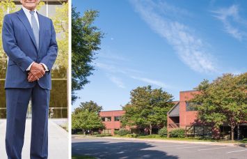 Edward St. John, chairman and founder of St. John Properties, and 53 Loveton Circle in Sparks Glencoe, Md.