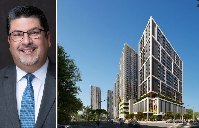 Jay Brito, senior vice president and senior commercial loan officer at Centennial Bank; Excell Miami project, in Miami, FL
