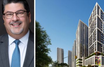 Jay Brito, senior vice president and senior commercial loan officer at Centennial Bank; Excell Miami project, in Miami, FL