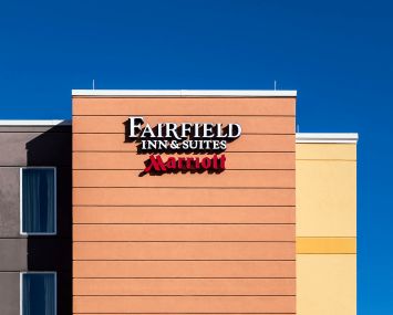 Fairfield Inn & Suites hotel by Marriott.