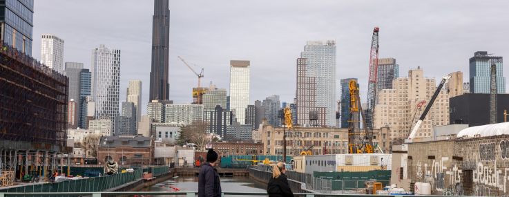 A view of the Gowanus neighborhood in Brooklyn.
