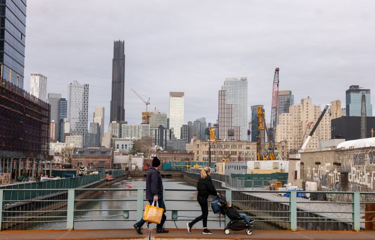 A view of the Gowanus neighborhood in Brooklyn.