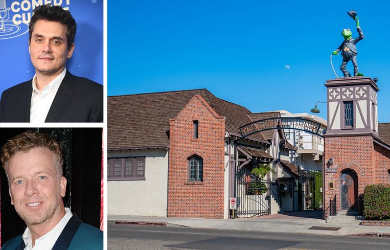Singer-songwriter John Mayer, film director McG, and the Jim Henson Company Lot at 1416 North La Brea Avenue in Los Angeles, Calif.