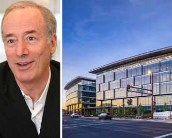 Joel Marcus, founder and chairman of Alexandria Real Estate Equities, and Alexandria Center for Life Science at 825 Industrial Road in San Carlos, Calif.