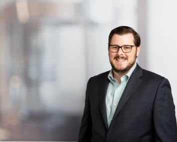 A man smiling.