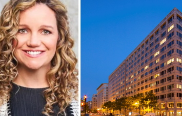 Hines co-CEO Laura Hines-Pierce, Columbia Square at 555 13th Street NW.