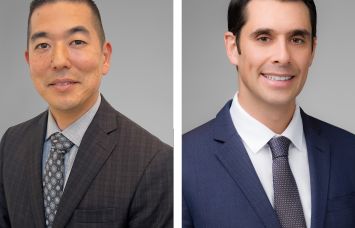 Vince Punzi and Lowell Takahashi of Newmark.