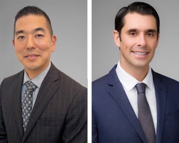 Vince Punzi and Lowell Takahashi of Newmark.