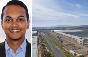 Alex Cabria, SMBC, Midway Commerce Center, a newly-built industrial property in Vacaville, California