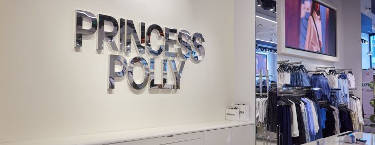 A Princess Polly store.